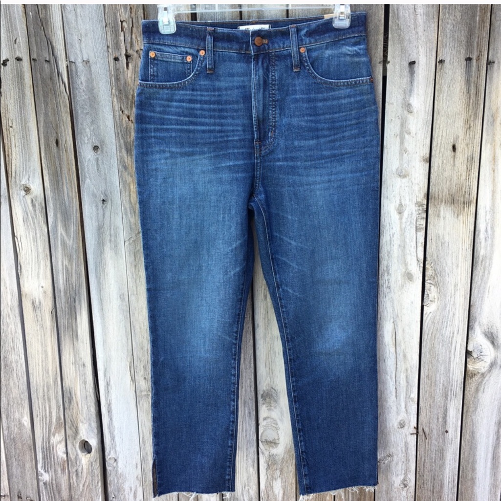 Nwt Madewell The Perfect Vintage High Rise Jean 30